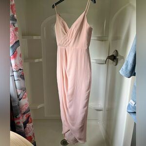 Sorella Vita Dusty Rose Bridesmaid Dress sz 0/2